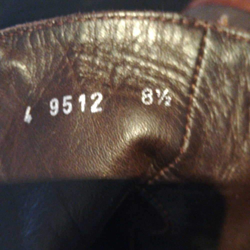 To Boot Brown Leather Boots Men's Size 8 1/2 - Picture 7 of 9
